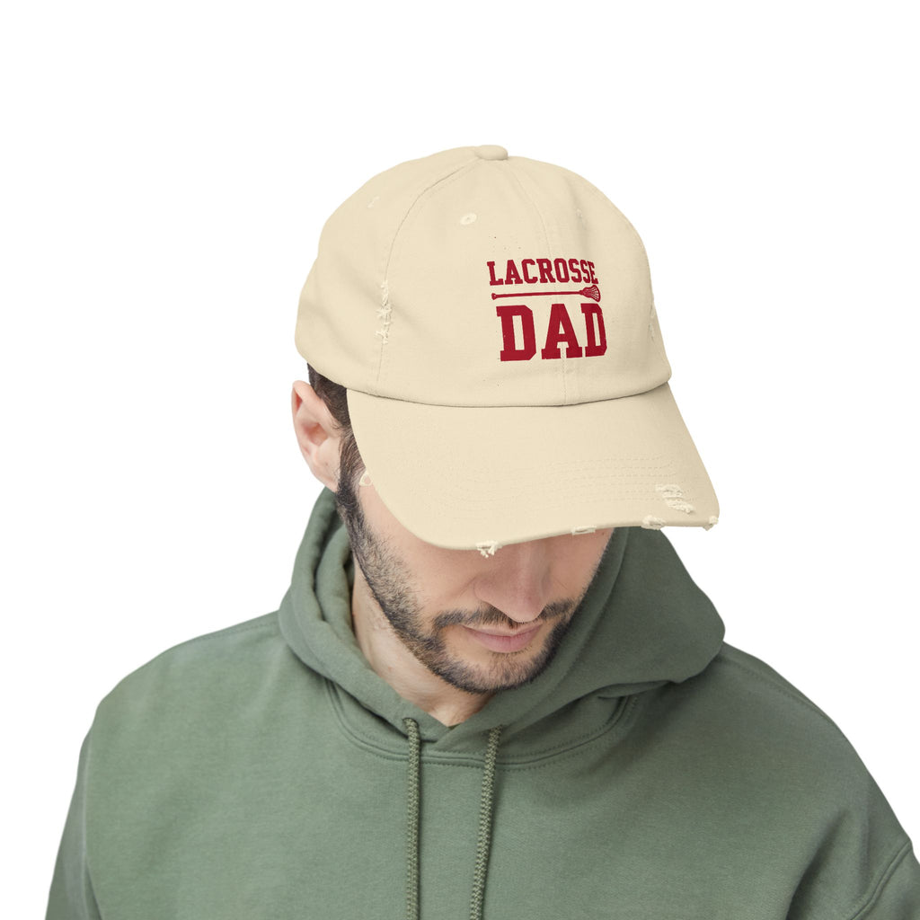 Lacrosse Dad  — Distressed Cap