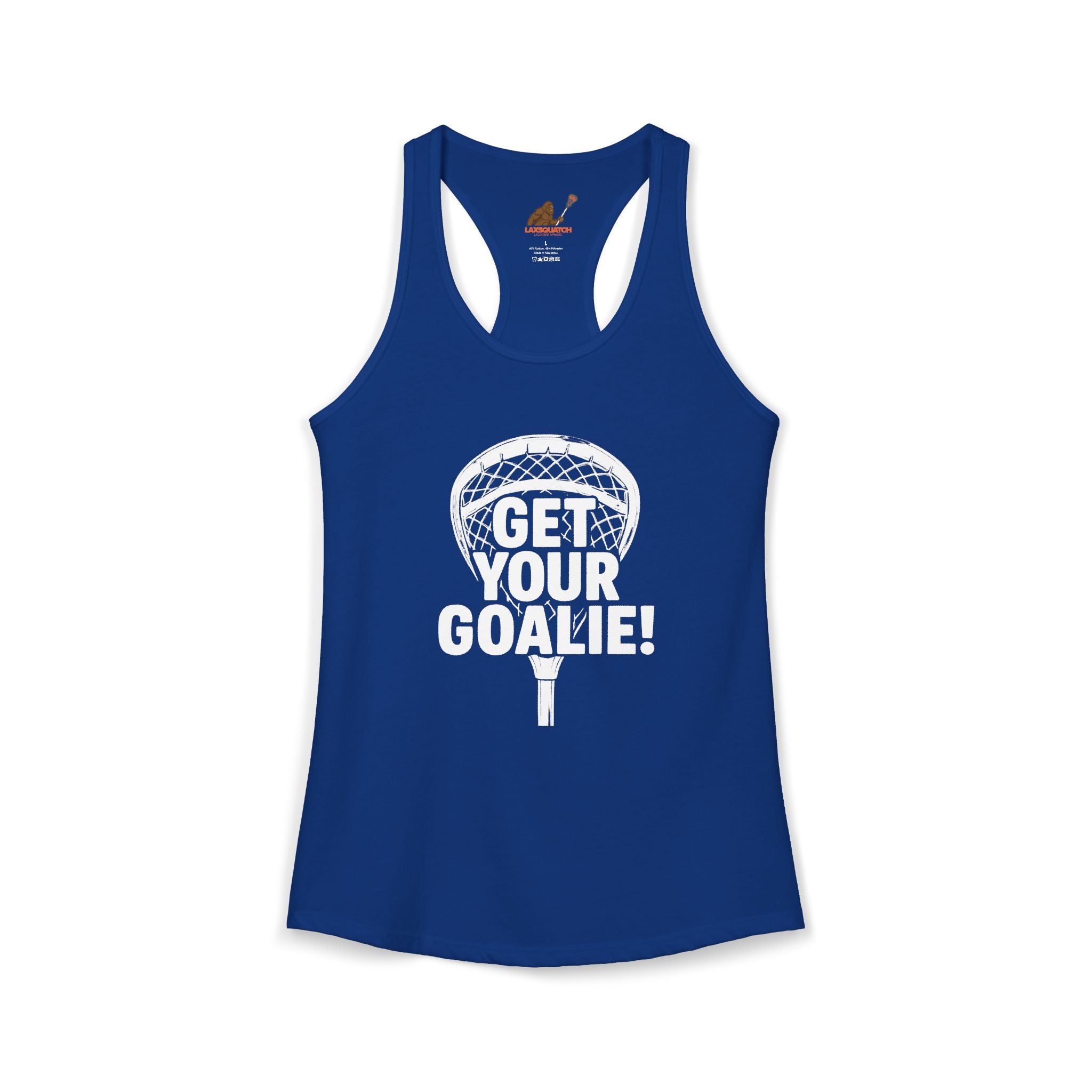 Get Your Goalie - Racerback Tank