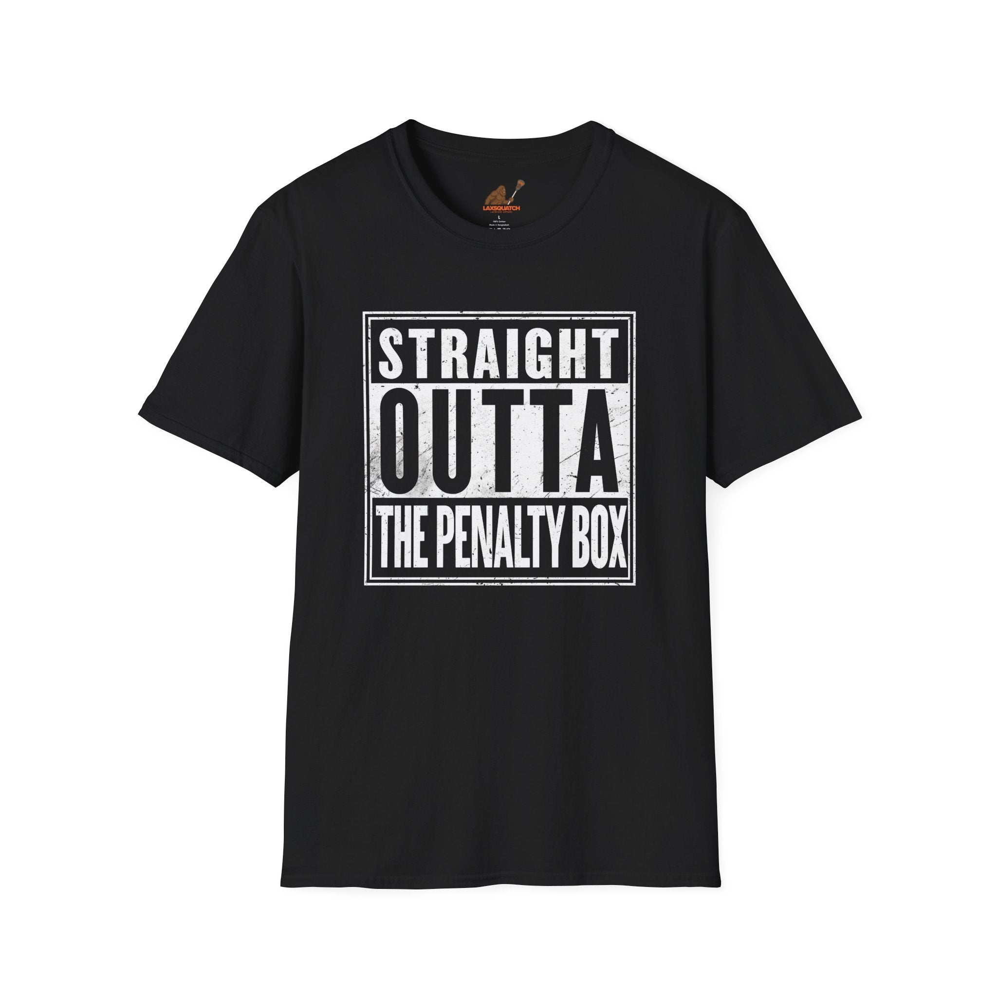 Straight Outta The Penalty Box — Unisex Adult Tee