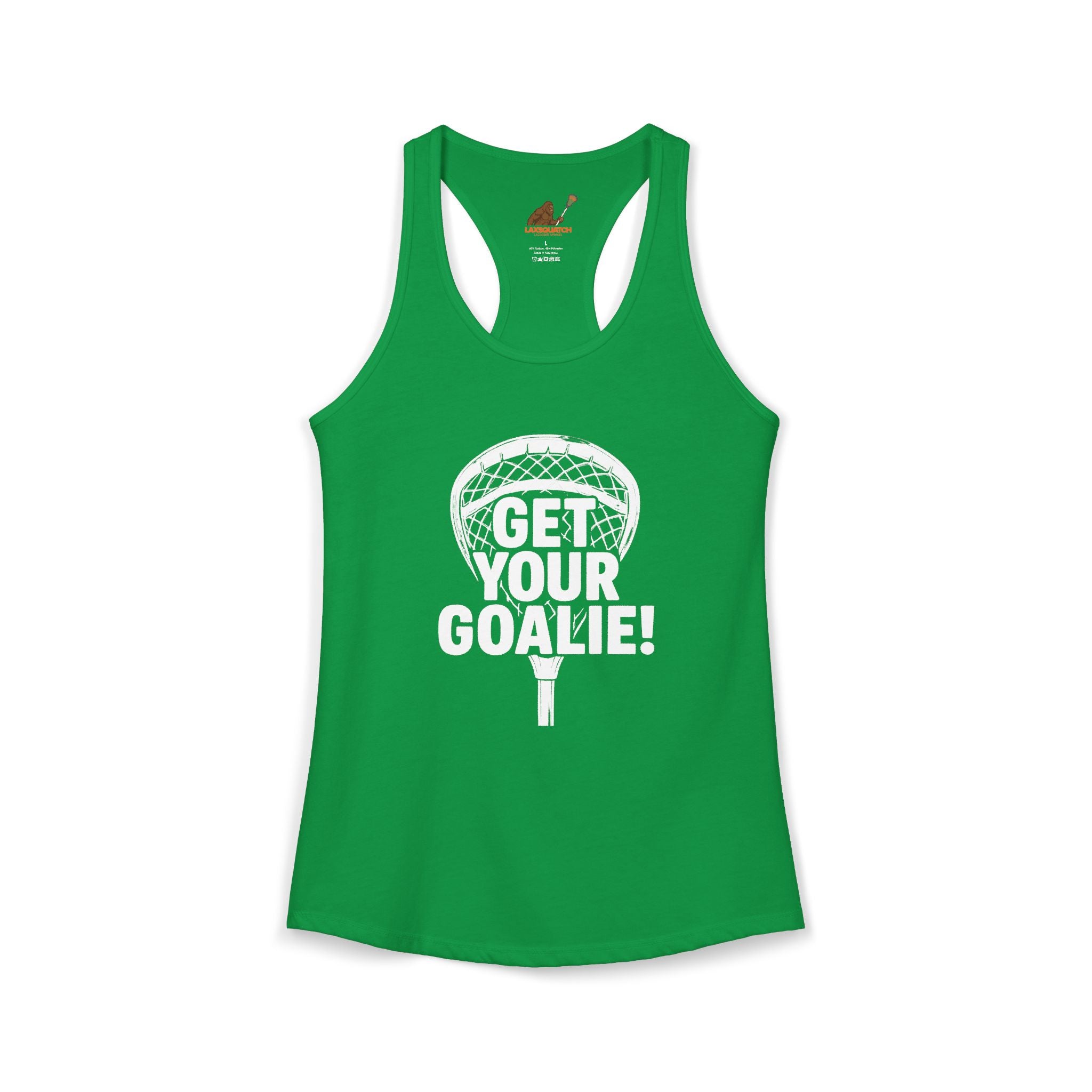 Get Your Goalie - Racerback Tank